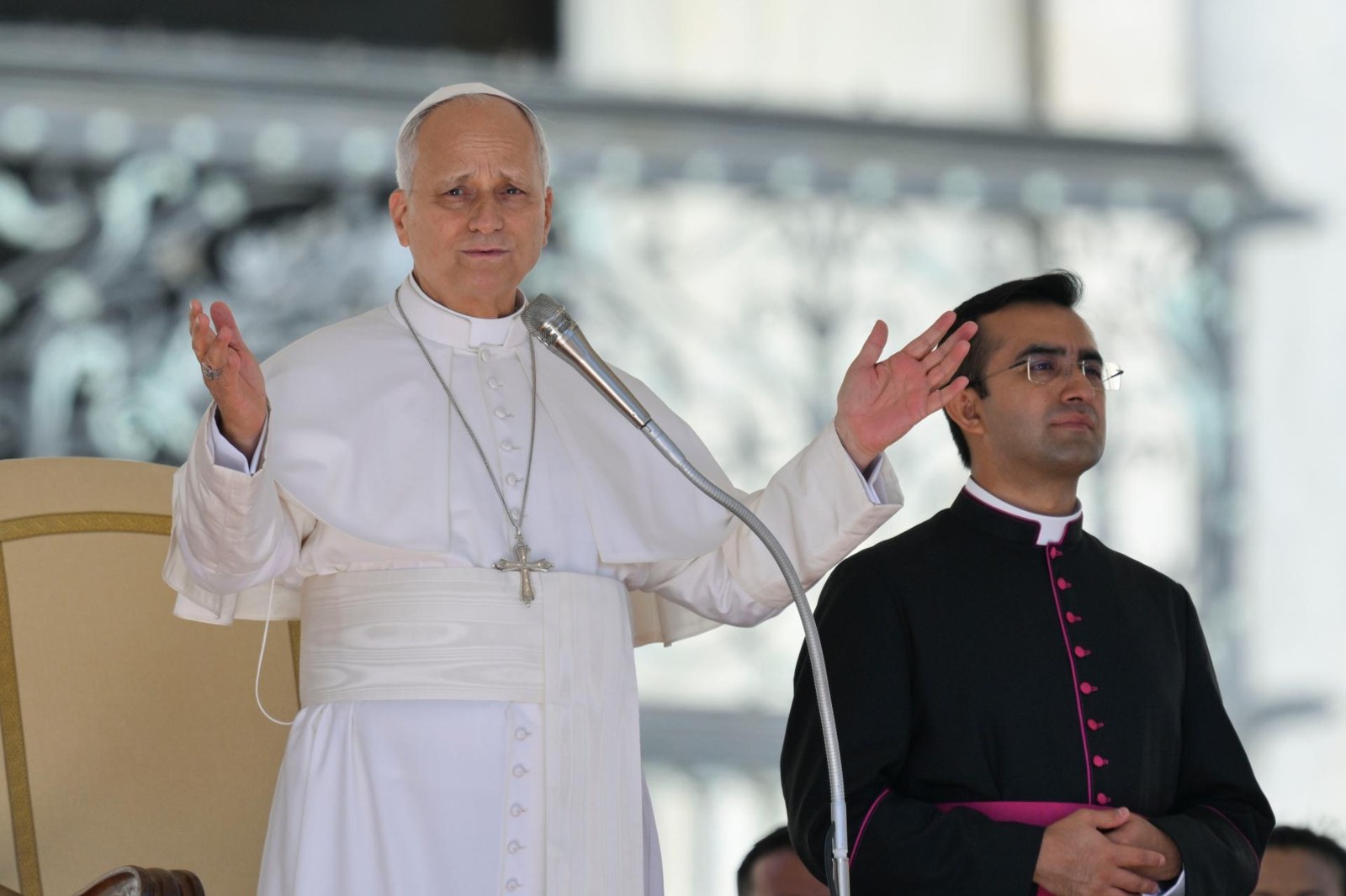 Papa Leone XIV (foto d'archivio) / Pope Leo XIV (file photo)