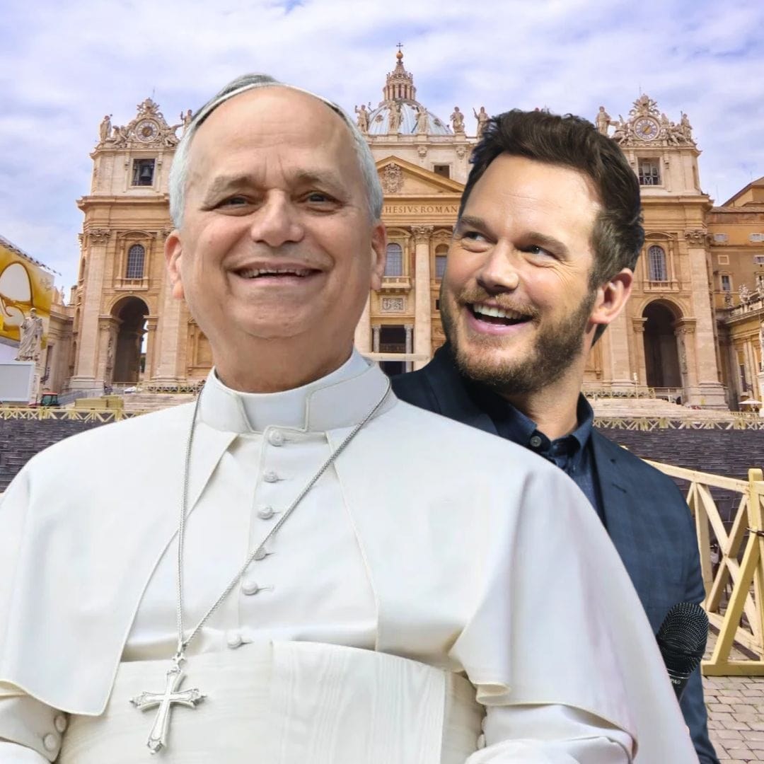 Chris Pratt e Papa Leone XIV — Vatican Media | Gage Skidmore