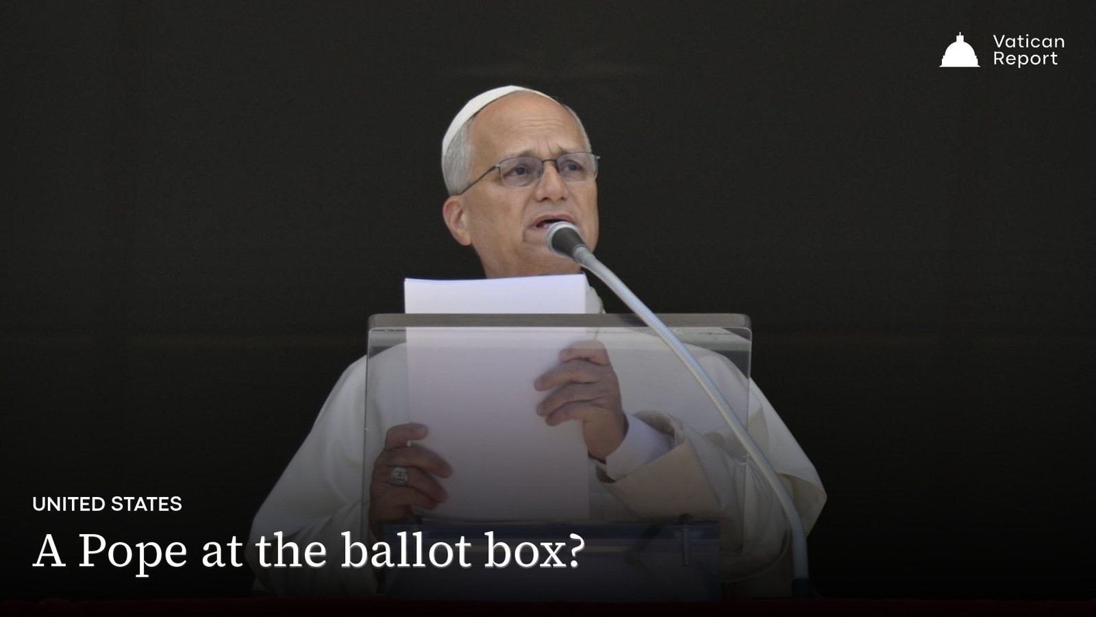 Papa Leone XIV all'Angelus / Pope Leo XIV at the Angelus