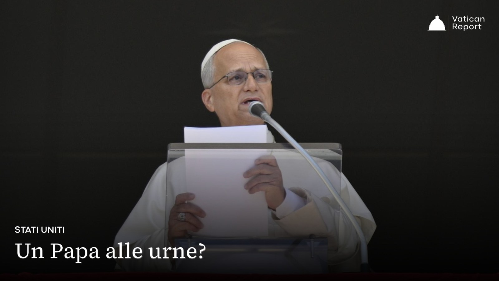Papa Leone XIV all'Angelus / Pope Leo XIV at the Angelus
